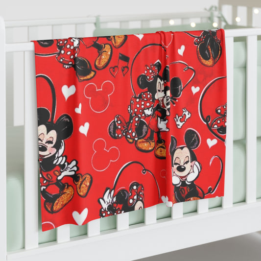 Baby Valentine Swaddle Blanket