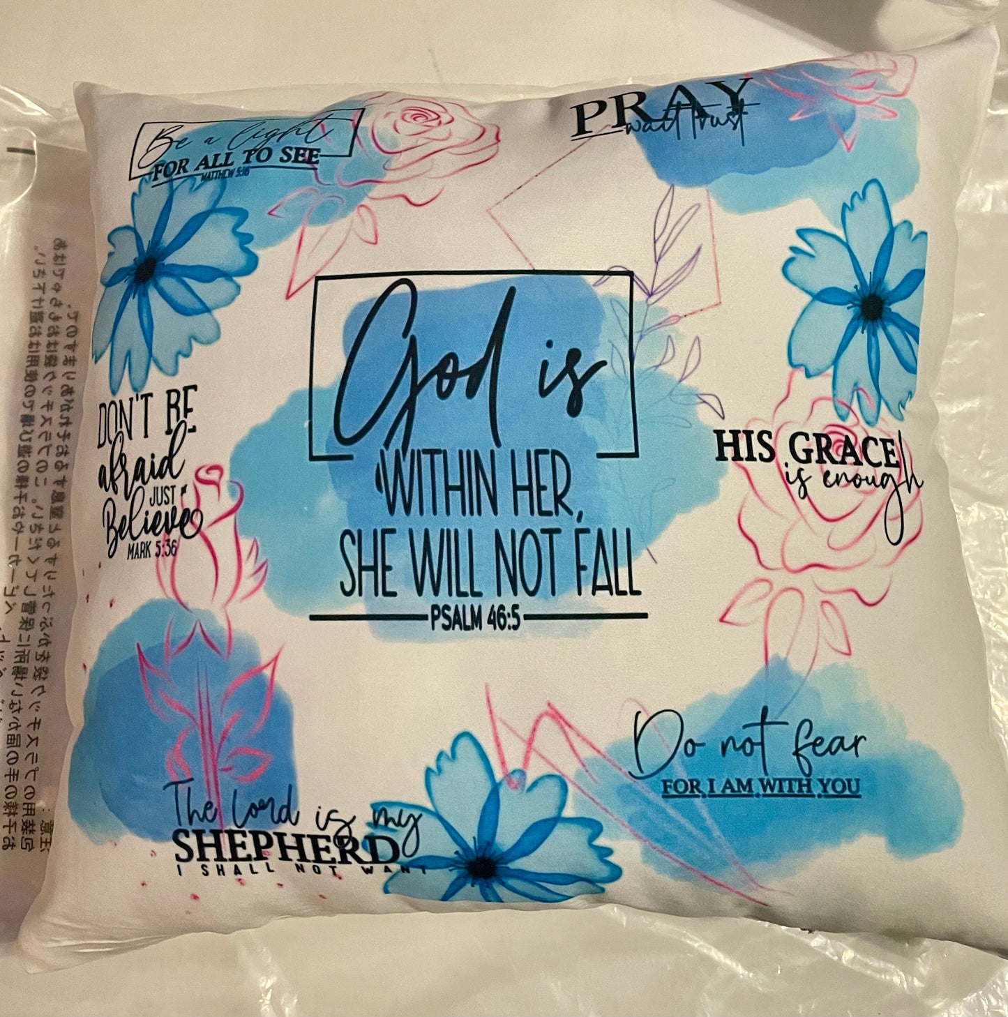 Christian affirmation Pillow