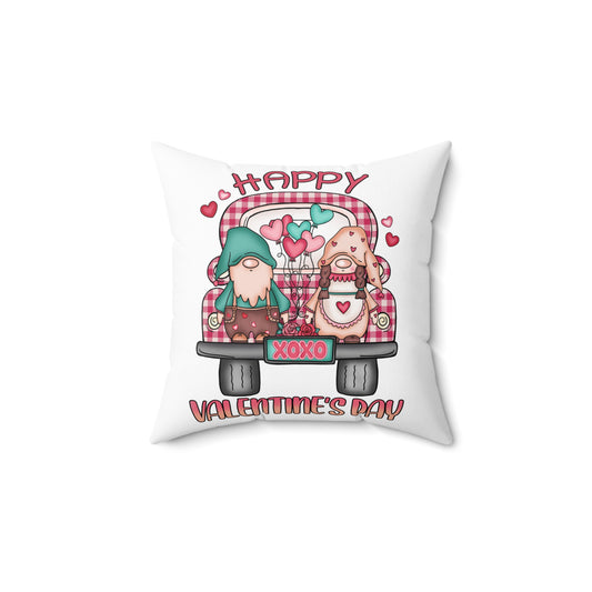 Spun Valentine's Polyester Square Pillow (pillow and cover included)