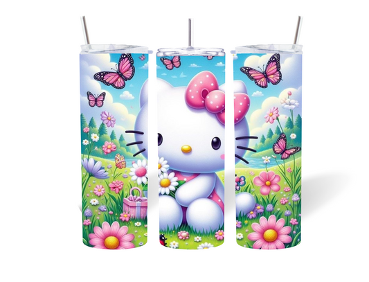 Tumbler, hk, spring flowers Sublimation