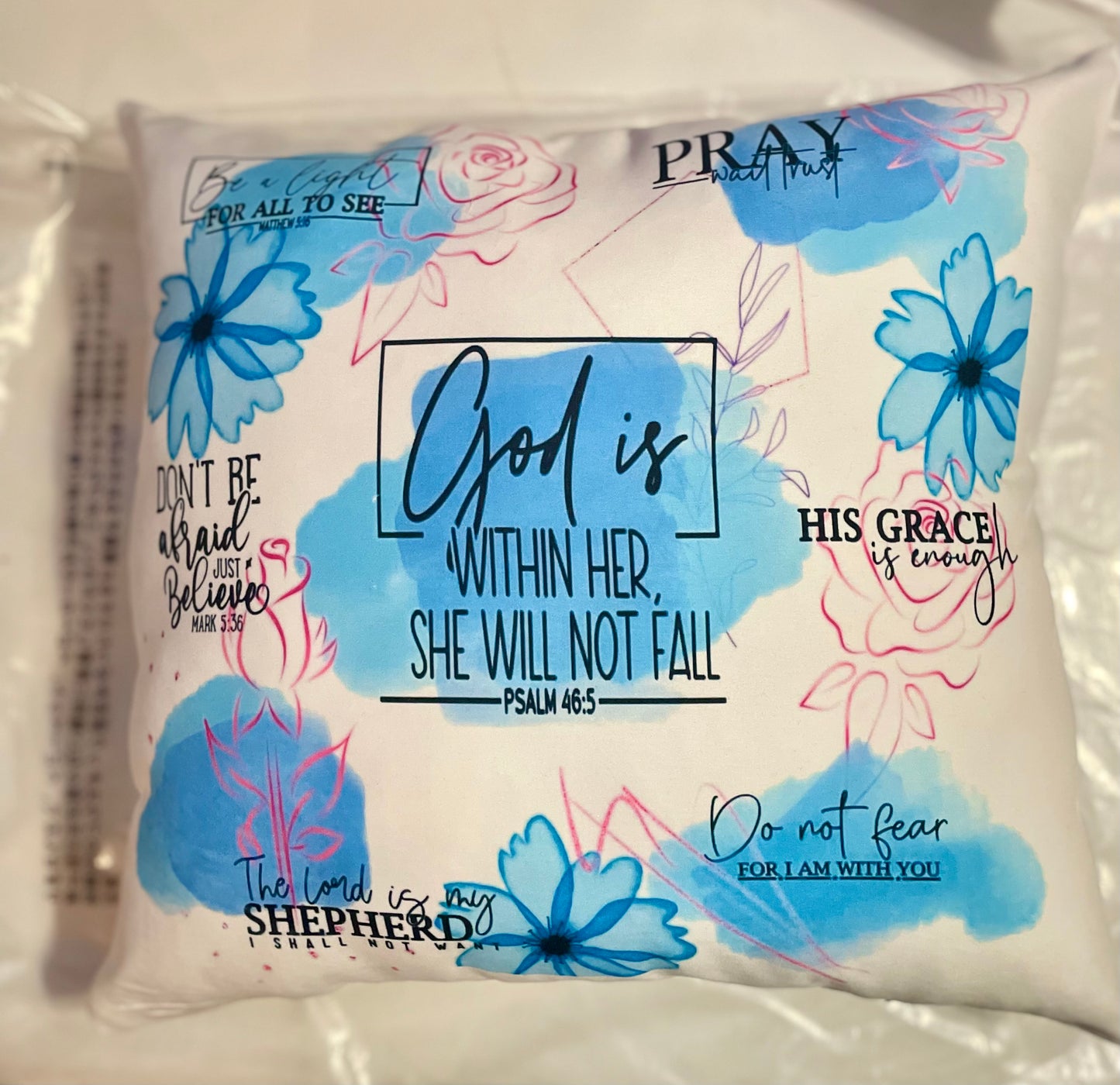 Christian affirmation Pillow