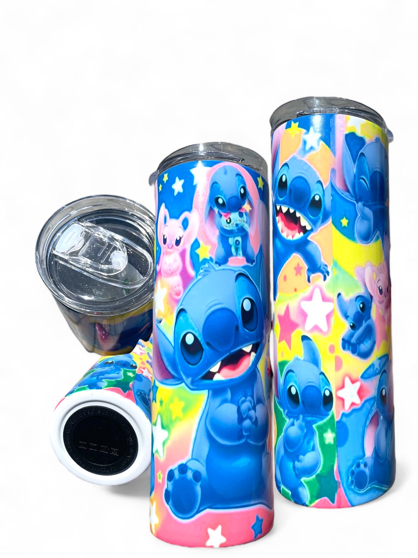 Tumbler, Sublimation, stars, kids tumblers, cartoon character