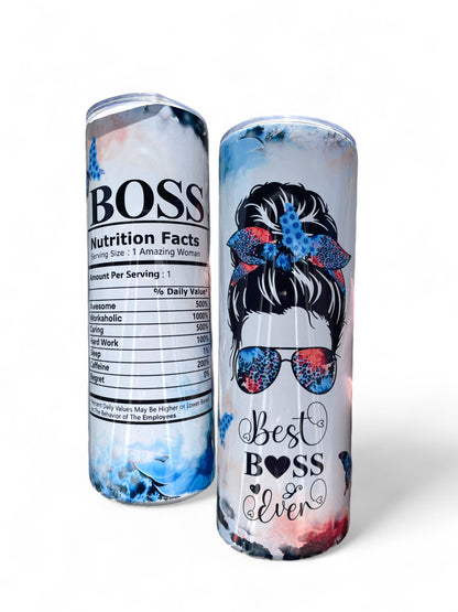 Best Boss Tumbler, Sublimation