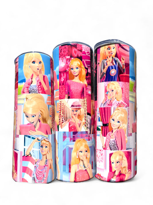 Tumbler, Let’s Go Party, Sublimation, movie, cartoon character