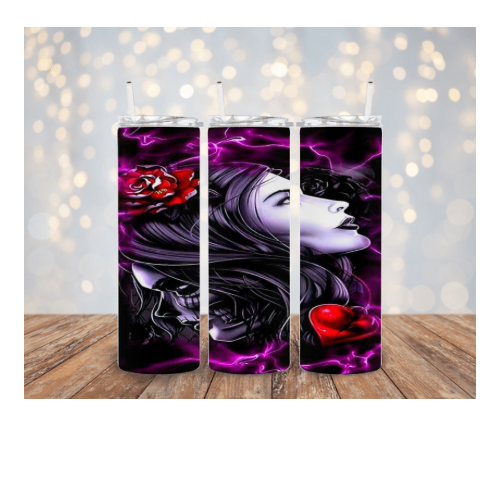 Downloadable high quality png, tumbler wrap rose